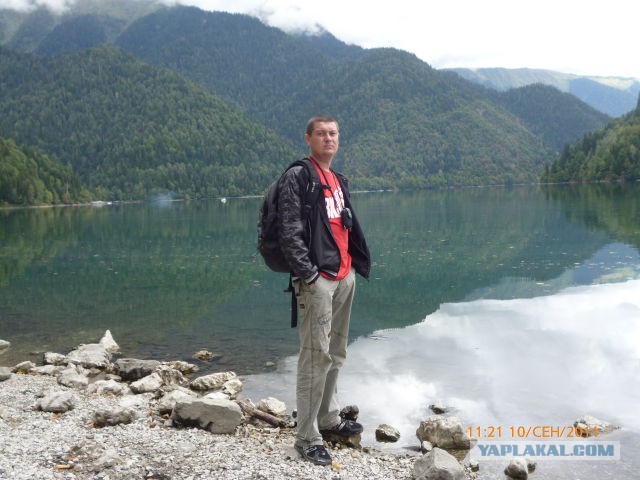 Один апрельский 2010г день в Абхазии