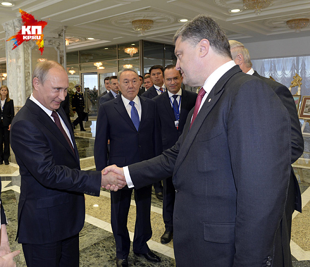 Путин прибыл в Минск на переговоры по Украине
