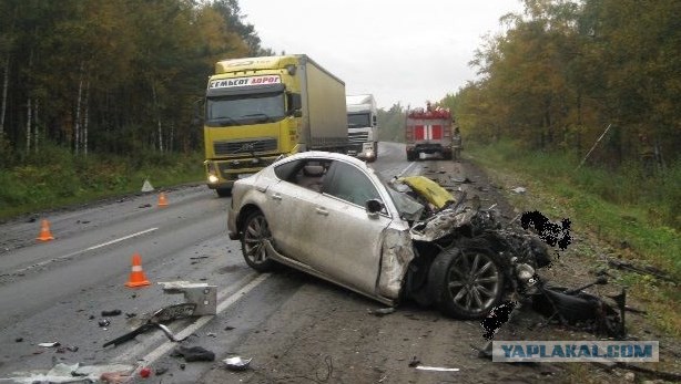 Влетел в встречную фуру.... на 140 км/ч