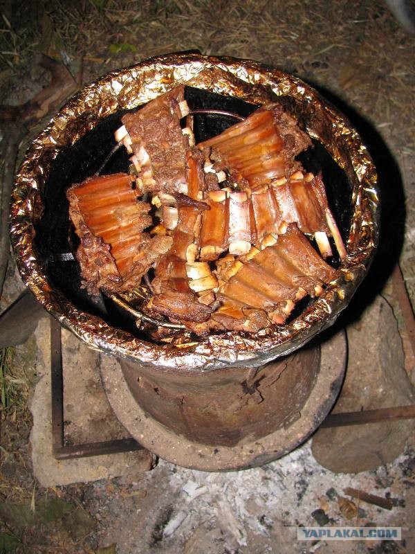 Коптильня "Олд Скул" своими руками.