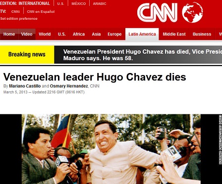 Уго Чавес умер