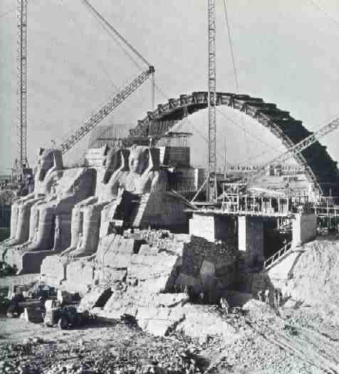 Спасение Храма Рамсеса II в фотографиях