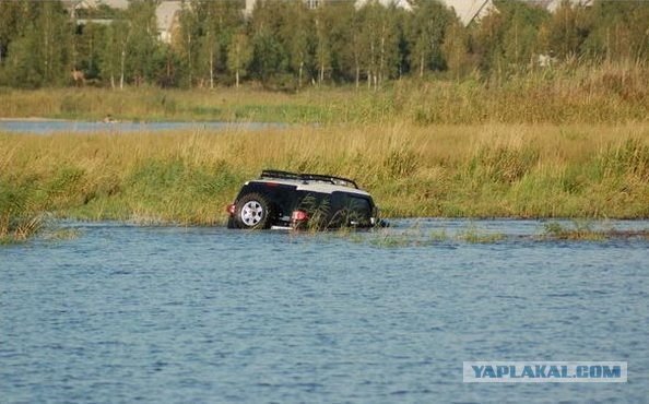 Джип для подводной рыбалки