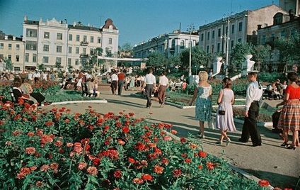 США 1950-60х в цвете