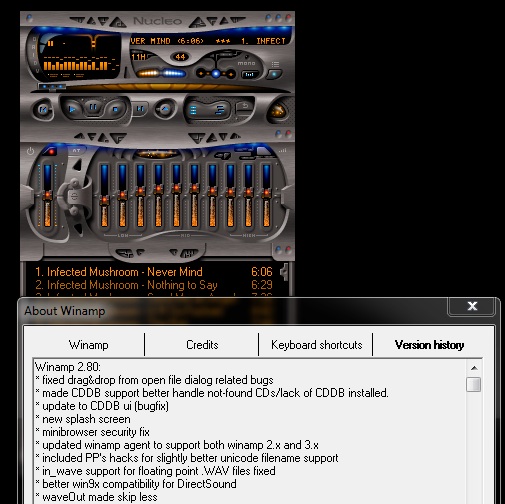 Прекращена разработка плеера Winamp