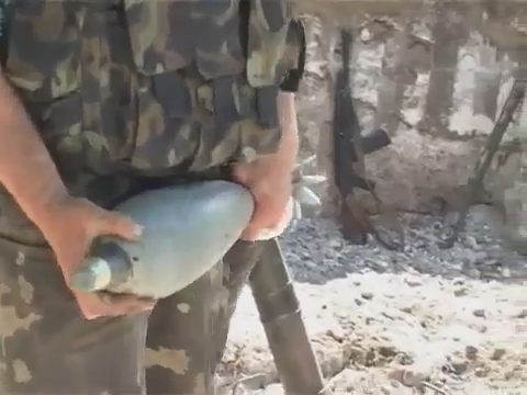 Обстрел Славянска