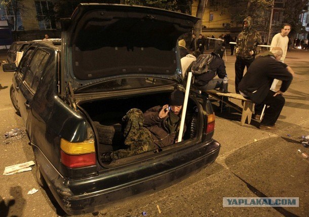 Митинг в Грузии