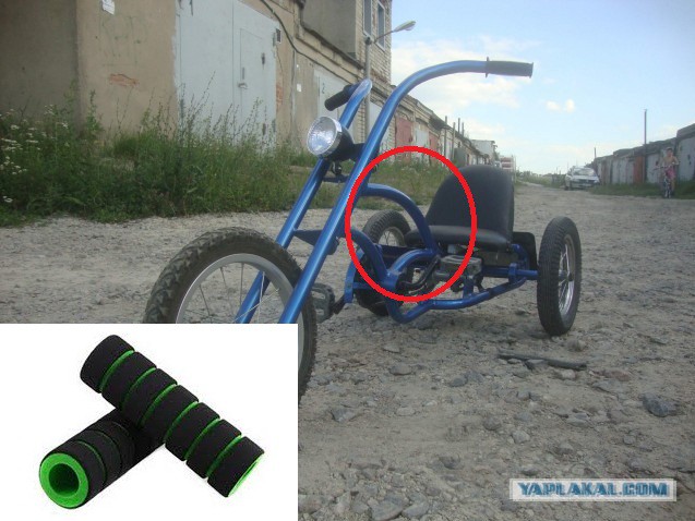 Сделал велосипед сыну