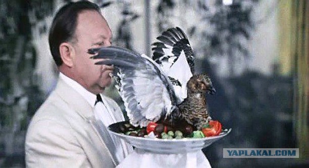 Обычный завтрак в СССР.