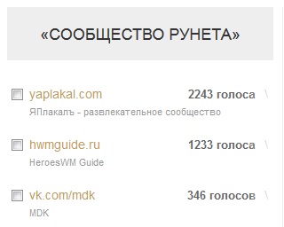 Премия Рунета 2014. Голосуем за ЯПлакалъ