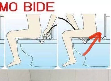 Как мыть зад, и перед тоже!?