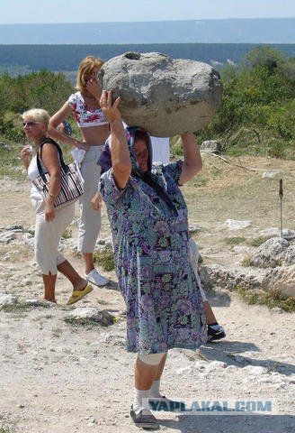 Уступила, называется, место бабушке...