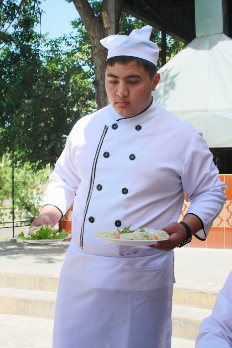 Как сдают экзамен профессию повара в Узбекистане