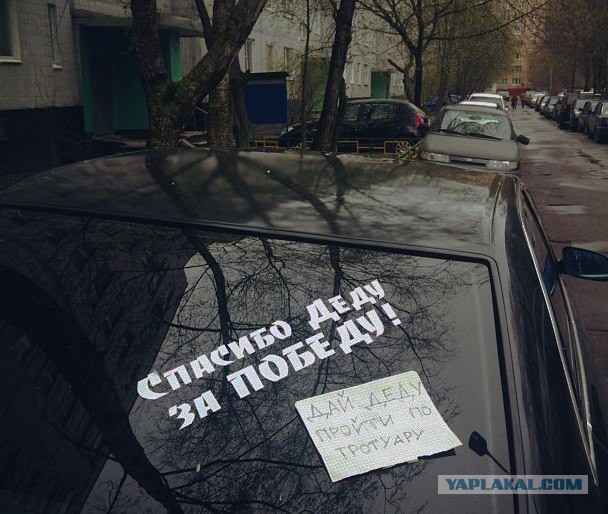 Надписи на авто.