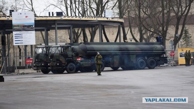 В Нарве прошел военный парад сил обороны Эстонии