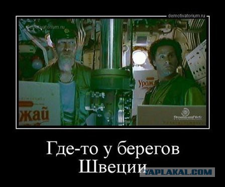 Разведслужбы Швеции всё же нашли подлодку!