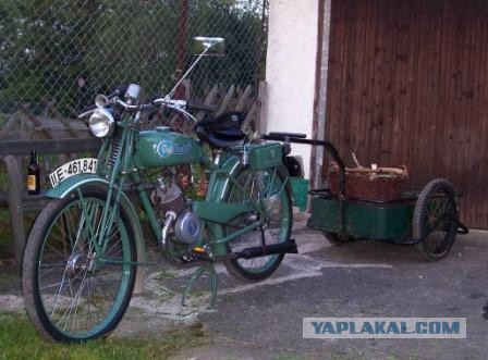 Капсула времени- Немецкий мотоцикл 1939г.в.