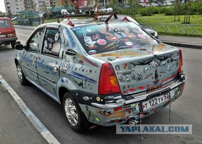Блатная тачка и ее хозяин Вова Ветер