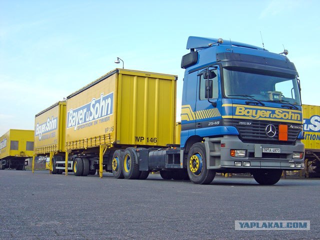 Мастер класс от водителя грузовика