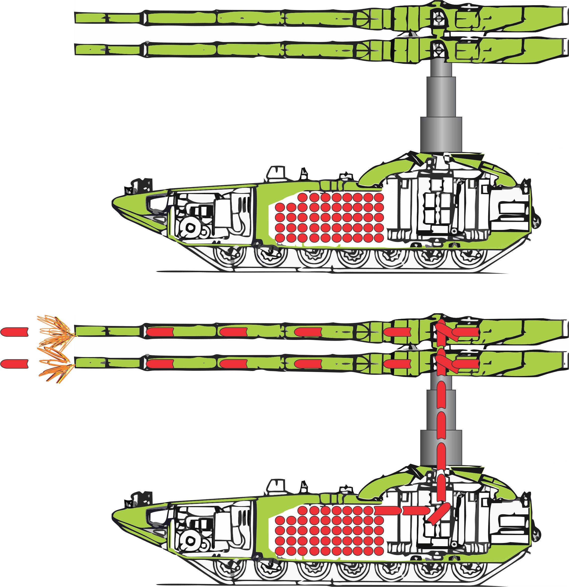 Объект 292 чертеж
