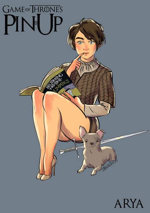 "Игра престолов" в стиле pin-up