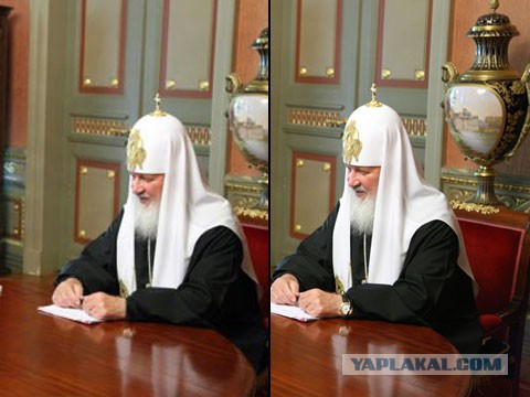 Шутка про патриарха Кирилла