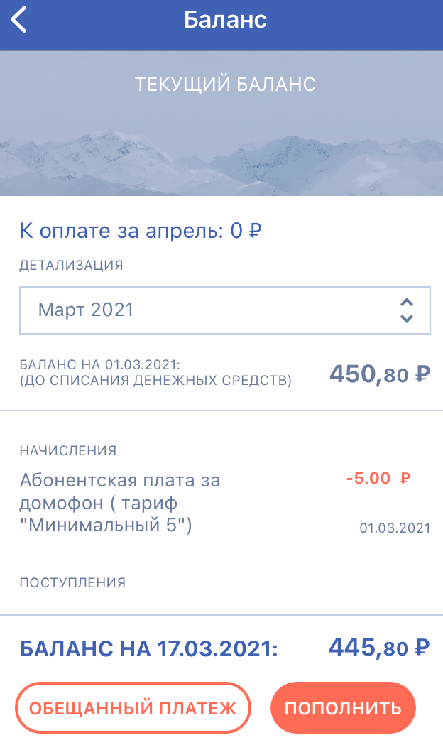 Сколько вы платите за домофон?