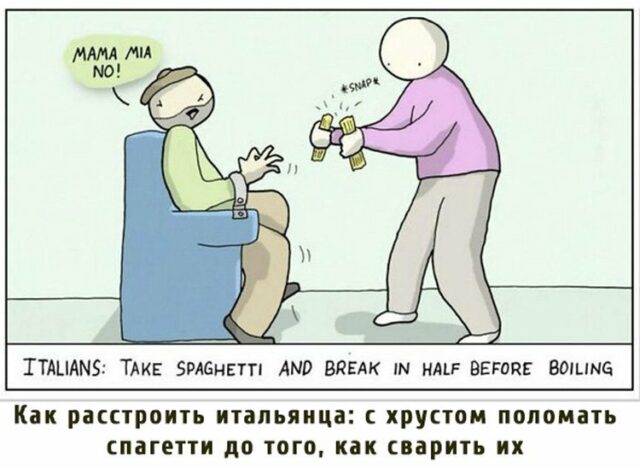 Есть итальянцы?