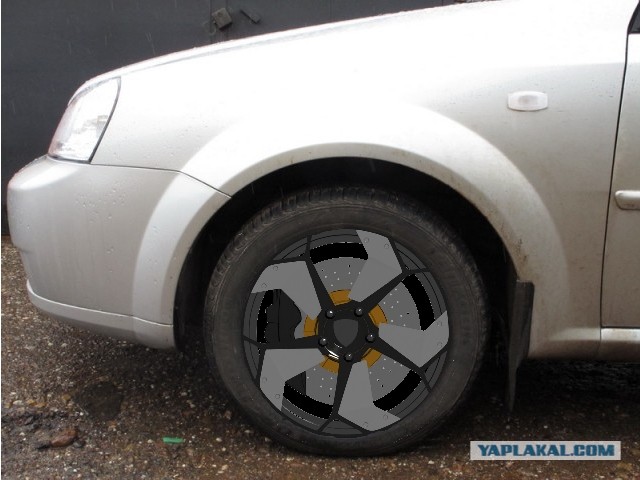 Покраска колпаков Шевроле Лачетти