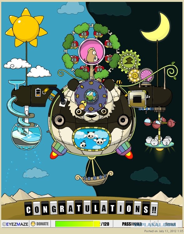 Новая игра от eyezmaze - "Black Box"