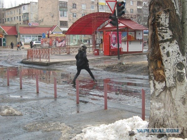Бурление говн в Луганске