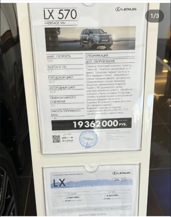 Японские компании Toyota и Lexus возвращаются на российский рынок