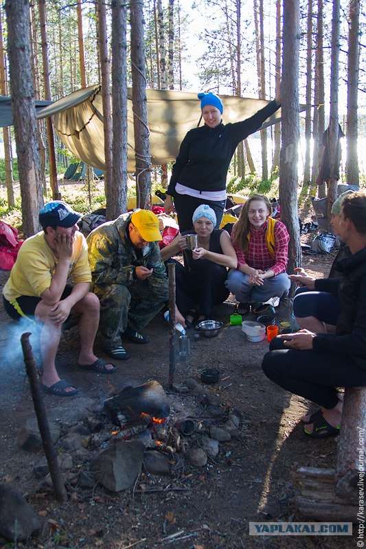 Водный поход по Карелии