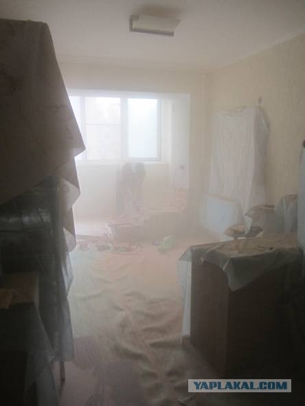 Ремонт комнаты женскими силами :)