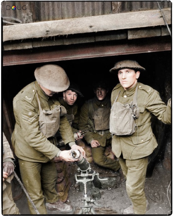 Артиллеристы и гранатометчики Первой мировой