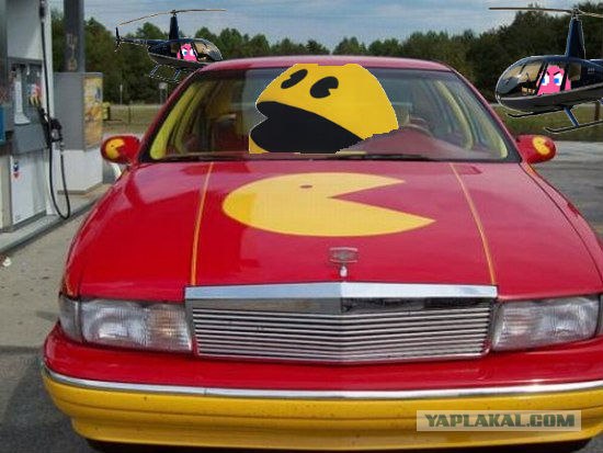 Тюнинг тачки фаната Packman`a