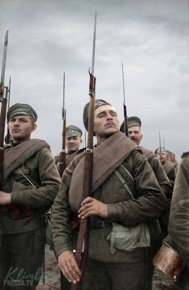 Фотоподборка "Россия во время Первой Мировой" в цвете