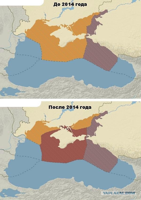 Российский корабль открыл предупредительную стрельбу по эсминцу Британии