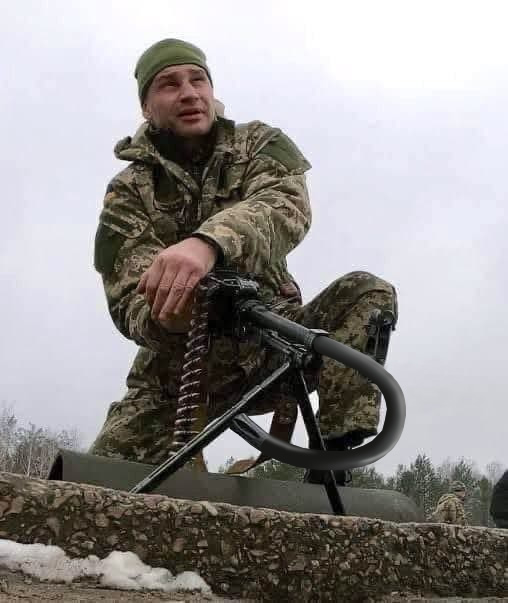 Кличко на баррикаде!