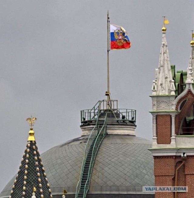 Купол Сенатского дворца со следами