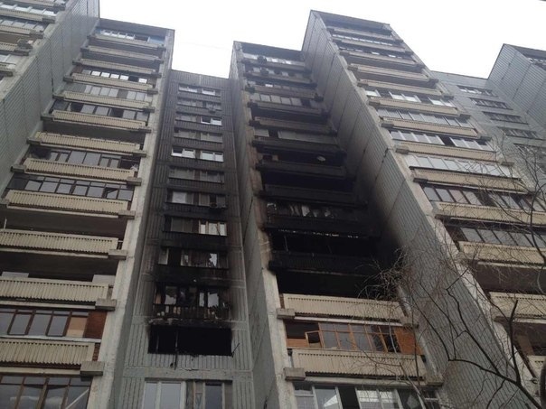 Взрыв на улице Широкая 25