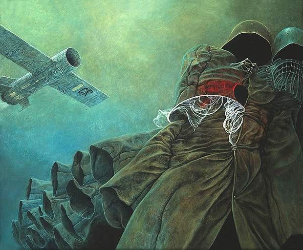 Картины Zdzisława Beksiński