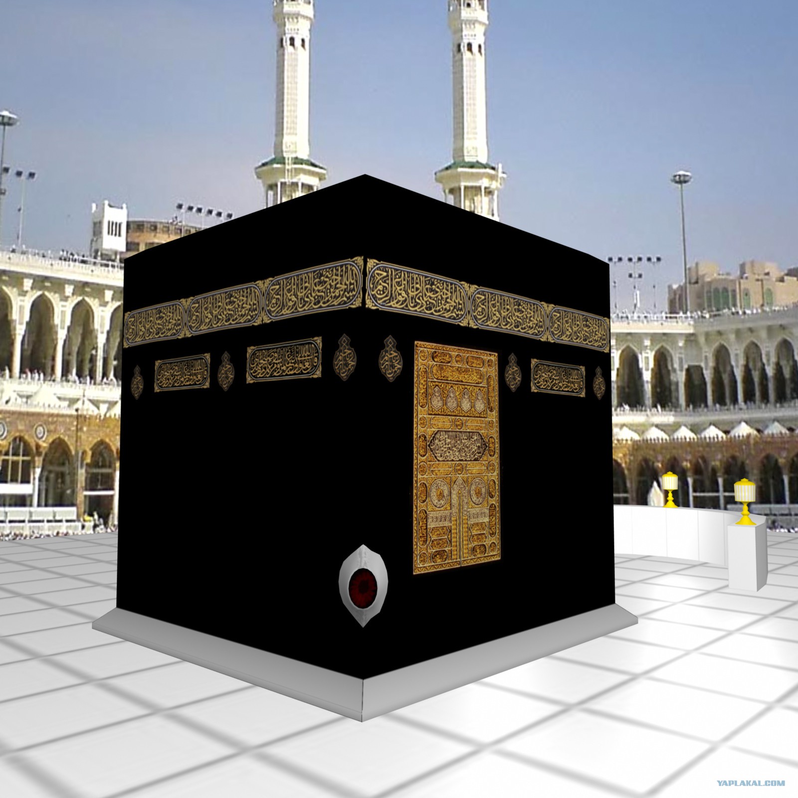 Как сделать мусульманский. Кааба в Мекке. Мечеть Аль-харам Мекка. Храм Кааба в Мекке. Кааба мечеть в Аль-Масджид.