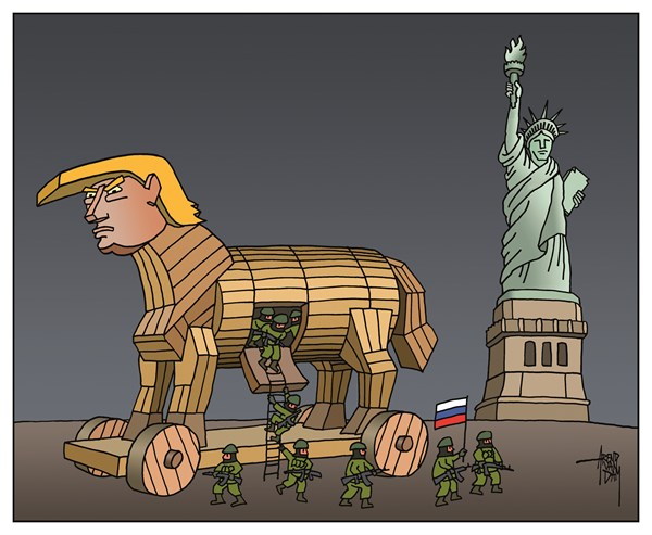 Очередные карикатуры из демократических стран