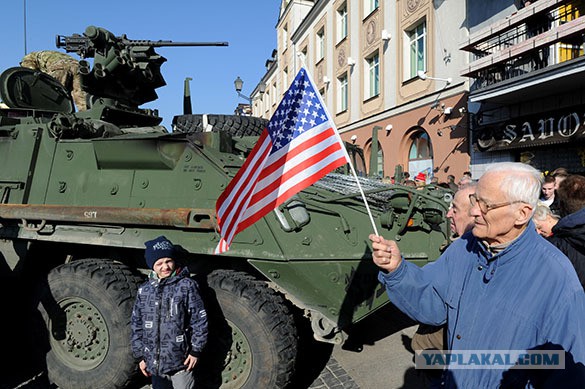 Американские солдаты в Польше