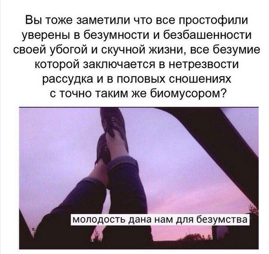 Полчаса мизантропии и интроверсии