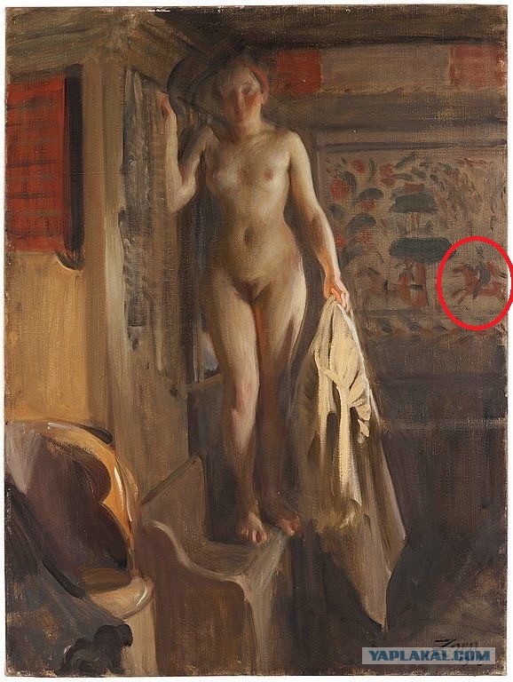 «На природе» Худ. Андерс Цорн. 1888 г.