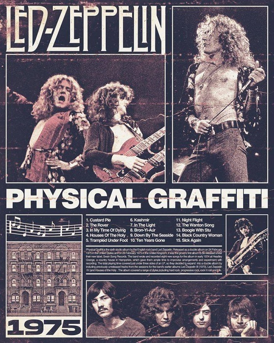 Музыка и музыканты: Led Zeppelin/"Physical Graffiti" - 50 лет