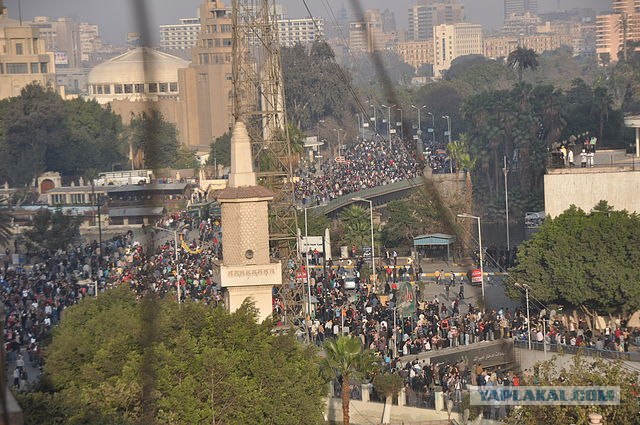 Египет. Взгляд из окна на беспорядки.