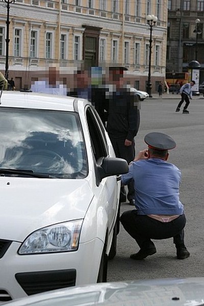 ГИБДД начала выписывать противозаконные штрафы за "островки"